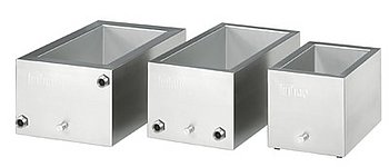 Stainless steel bath up to 200 liters