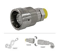 Quick-disconnect adapter M30x1,5